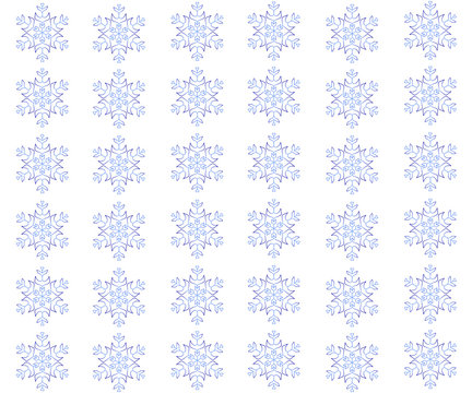Snowflake Background 1