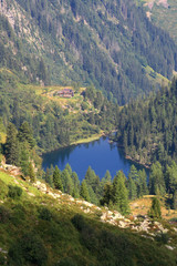 Landscape of Lower Tauern (Niedere Tauern), Alps, Austria 