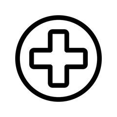Fototapeta premium hospital icon