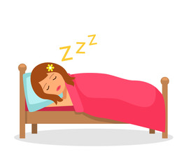 woman sleeping on sofa