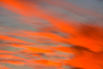 Beautiful sky early in the morning before sunrise.