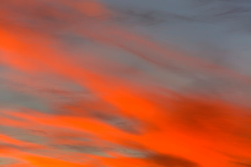 Fototapeta premium Beautiful sky early in the morning before sunrise.