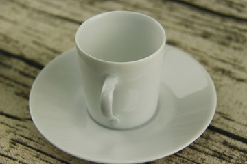 Tasse à café vide