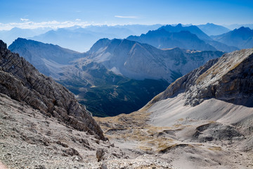 Malerisches Alpenpanorama