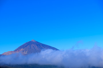 Amazing view at Teide vulcano