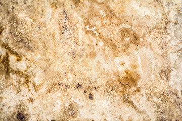 dark grunge texture of old cracked concrete wall, destroyed plaster layer of antique surface