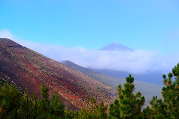 Amazing view at Teide vulcano