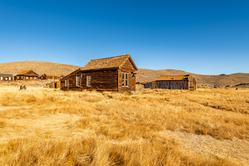 Early Morning Glow over the Bodie Ghost Town