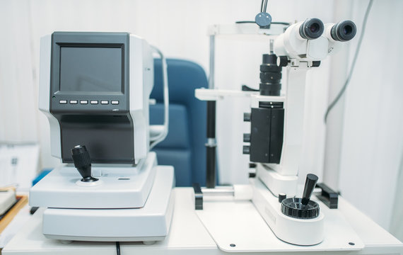Equipment for diagnostic of vision, eyesight test
