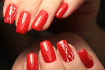 stylish manicure design