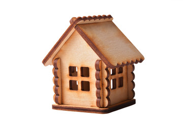 Home isolated on white