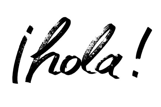 Hola! - Modern calligraphy