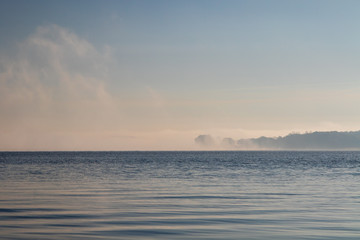 Insel im Nebel