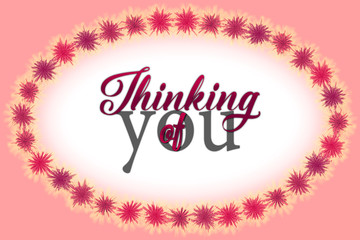 thinking of you card
