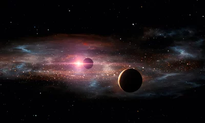 Foto op Canvas Extrasolaire planeten. Ruimte © Peter Jurik
