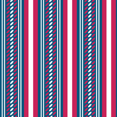 Seamless striped background. Vector vertical stripes pattern for  design of fabrics, wallpapers, packaging and other projects.