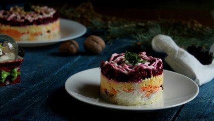 cake with fruits and berries