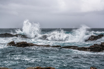 Brandung Sturmküste Afrika