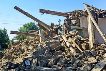 Ruined house