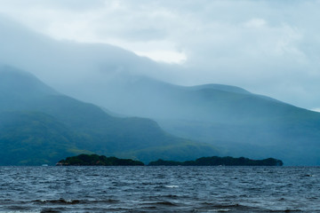 Cloudy day on Lough Leane wolkiger tag