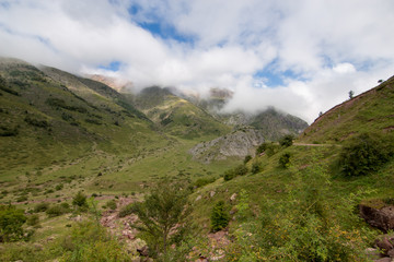 paisaje natural con cielo