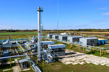 gas compressor station