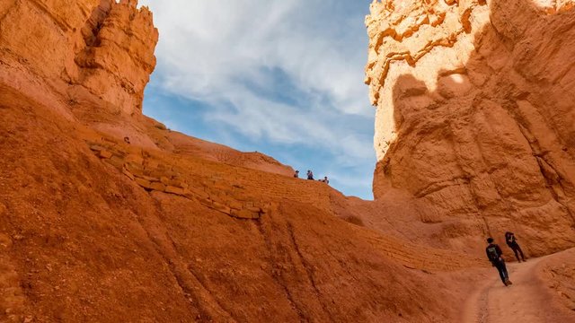 Bryce Canyon National Park, Navajo Loop Hyperlapse Timelapse Video