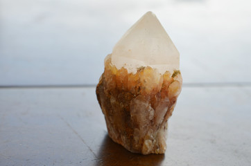 Clear Quartz Candle Tower, crystals grids, Specimen amplification. Clear Candle Quartz Tower...