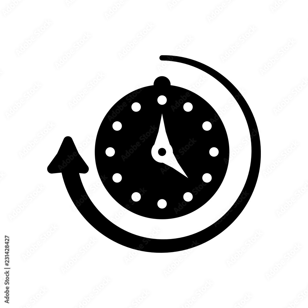Poster history icon. trendy history logo concept on white background from user interface and web navigation
