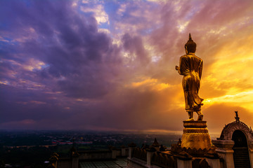 Great Golden Buddha statue at the