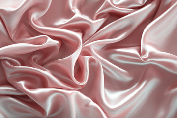 Fototapeta premium pink silk texture,bakground, luxurious satin for abstract,design and wallpaper,soft and blur style,smooth,template.fabric drapery and Solid for backs and pillows.upholstery fabric from the courtyard.