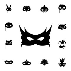 Carnival mask icon. Detailed set of carnival masks icons. Premium quality graphic design icon. One of the collection icons for websites, web design, mobile app