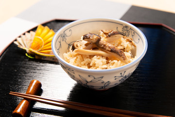 和食　松茸ご飯