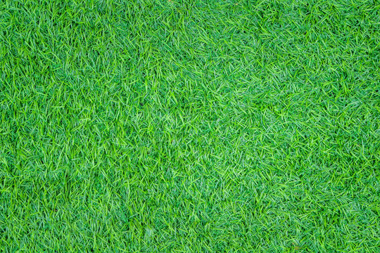 Top view texture artificial green grass seamless patterns background
