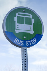 public bus stop