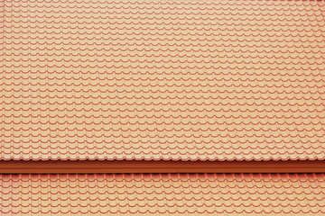 Abstract red roof tiles background
