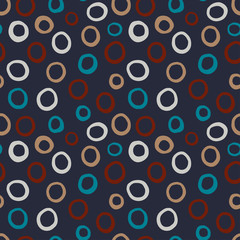 Seamless abstract pattern art. Texture with Hand Painted Crossing Brush Strokes for Print. Modern graphics. Retro dotted 80s.
