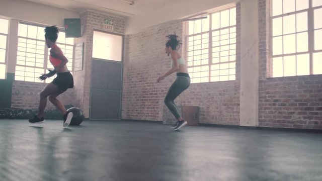 Speed and agility training in gym