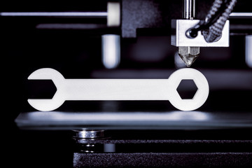 Schraubschlüssel aus dem 3D Drucker, Werkzeug durch Druck aus Filament