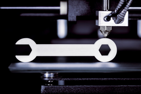 Schraubschl&uuml;ssel aus dem 3D Drucker, Werkzeug durch Druck aus Filament