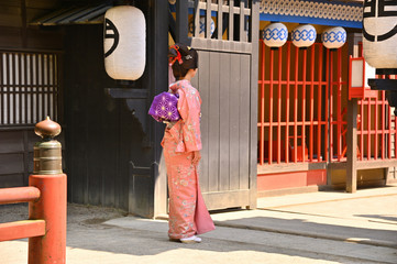 江戸時代の町人娘