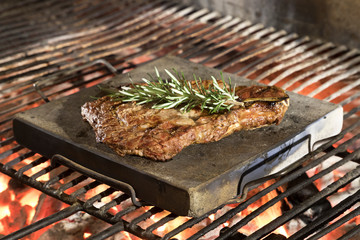 Fetta di carne arrostira