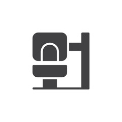 Cat house vector icon. filled flat sign for mobile concept and web design. Pet cat tree simple solid icon. Symbol, logo illustration. Pixel perfect vector graphics