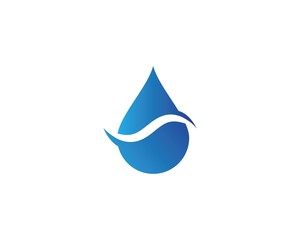 water drop Logo Template