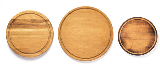 wooden pizza or bread cutting board