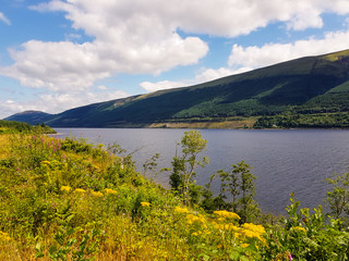 Fototapeta premium The beautiful landscape of the Scottish Highlands in Scotland. 