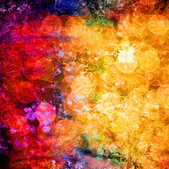 Obraz na płótnie Canvas abstract grunge background in rainbow colors