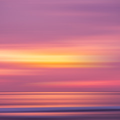 sunset in the Ocean