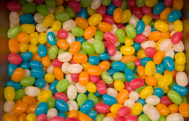 Fototapeta na wymiar Close-up of colorful candy 