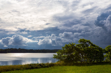 The rural life and the religious monuments of Karelia region